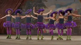 Roller Skate Scene and "I'd Rather Be Blue" Barbra Streisand (1080p)