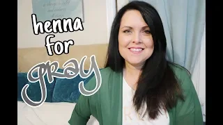 HENNA FOR GRAY | How to Cover Gray Hair Naturally