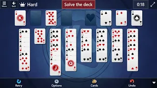 Microsoft Solitaire Collection: FreeCell - Hard - July 26, 2021