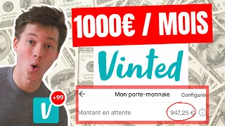 Gagner 1000€ / mois sur VINTED ! (Resell Vintage).