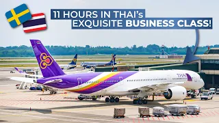 TRIPREPORT | Thai Airways (BUSINESS) | Stockholm Arlanda - Bangkok Suvarnabhumi | Airbus A350-900