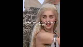 I don't know how to say "thank you" in Dothraki || Game Of Thrones || #shorts