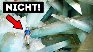 Die gefährlichste Höhle der Welt ist mit riesigen Kristallen gefüllt