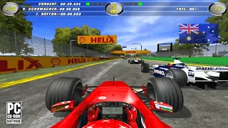 F1 2002 FULL GAMEPLAY - #01 Melbourne (Australia)