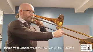 "Theme (from The New World Symphony)" by A. Dvorak - AMEB Series 2 Grade 1 Trombone Euphonium List B