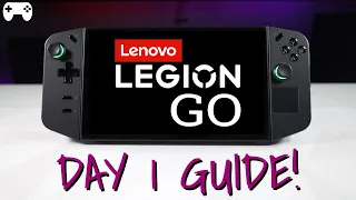 Legion Go: Everything you need to get started!