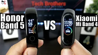 Honor Band 5 vs Xiaomi Mi Band 4: Full Comparison!