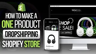 How To Create a ONE PRODUCT Shopify Store | Step by Step Tutorial