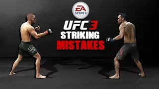 EA UFC 3 Striking Tip  - 5 Control Mistakes Hurting Your Striking!