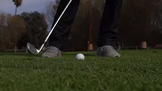 Slow Motion Pure Golf Strike