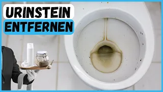 Toilette sauber machen | TOILETTE mühelos mit Hausmitteln sauber machen [ Urinstein entfernen]