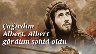 Albert Aqarunovun döyüş yoldaşının təsirli çıxışı.