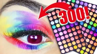 ALLE LIDSCHATTEN ZU EINEM GEMISCHT 😱 WAS PASSIERT WENN ICH 300 LIDSCHATTEN MISCHE?! | KINDOFROSY