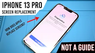 iPhone 13 Pro Screen Replacement | What it's like to replace OEM Apple parts | Not a guide