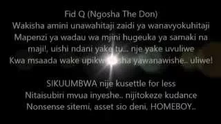 Young Killer Msodoki - 13 feat Fid Q (Ngosha The Don) & Belle 9 Mistari (Lyrics) {PLEASE SUBSCRIBE}