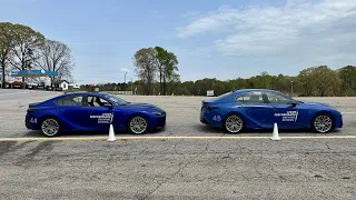 Lexus IS 500 Grecian Water vs Ultrasonic Blue 2.0 | Lexus Performance Driving School