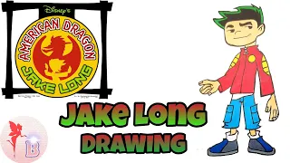 Jake Long Drawing | American Dragon Jake Long #Shorts #jakelong #americandragon