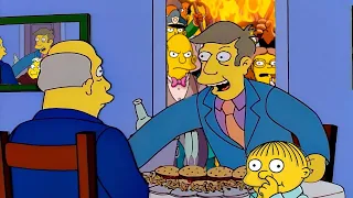 Steamed Hams but there is an Angry Mob Outside
