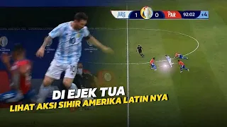 KEMBALINYA SIHIR MESSI‼️Lihat Aksi Messi Saat Menjadi Penyihir Di Laga Argentina vs Paraguay