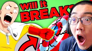 K.O!.. Film Theory: Will Marvel BREAK in One Punch? (Infinity War Vibranium vs. One Punch Man) 🆁🅴🅰🅲🆃