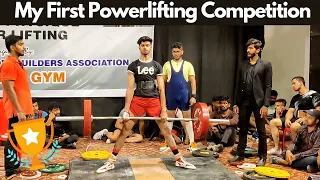 MY FIRST POWERLIFTING COMPETITION | UNDER 66Kg