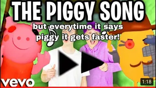 The LankyBox Piggy Song but everytime it says “Piggy” it gets faster!