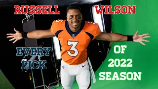 Every Russell Wilson Interception of the 2022 Season as a Denver Bronco