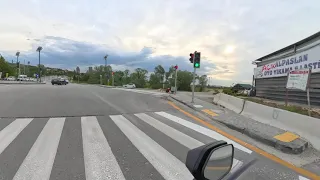 Motosiklet Sokak Köpeği Saldırısı