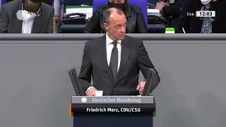 #Merzrede am 27.01.2022 im Deutschen Bundestag