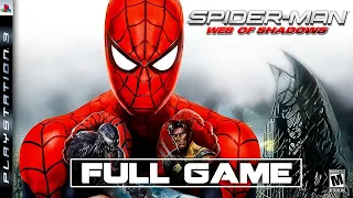 SPIDER-MAN WEB OF SHADOWS  - Full  PS3 Gameplay Walkthrough | FULL GAME Longplay