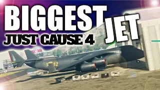 Just Cause 4: HOW TO FIND BIGGEST JET & OTHER PLANES!! (LOCATIONS)