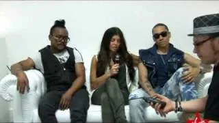 Black Eyed Peas Main Square Festival Interview in France