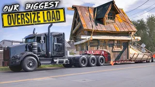 Our Biggest Oversize Load Ever...An Entire HOUSE!