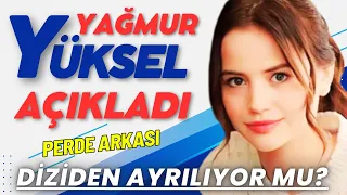 Yağmur Yüksel made a statement about his departure from the series. She's going to a comedy series!