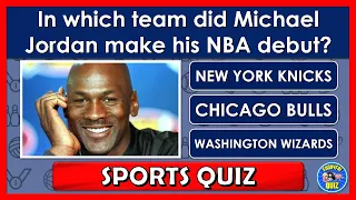 "SPORTS" QUIZ! | How Much Do You Know About "SPORTS"?| QUESTIONS/TRIVIA