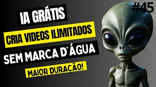 COMO CRIAR VIDEOS LONGOS GRÁTIS ILIMITADOS FULL HD COM INTELIGÊNCIA ARTIFICIAL SEM MARCA D'ÁGUA