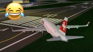 Trying Out A ROBLOX Flight Simulator