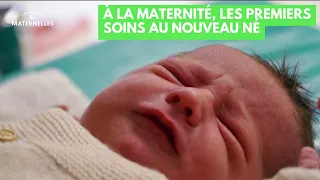 À la maternité, les premiers soins au nouveau né