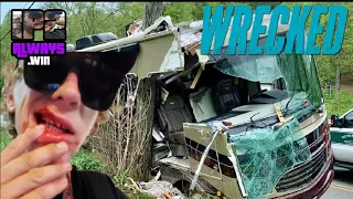 Car Crashes Into Livestreamer RV | RV8 FINALE ft. Chicken Andy