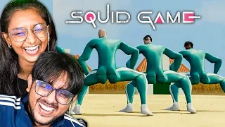 Reacting To VIRAL SQUID GAME TikToks with MANU