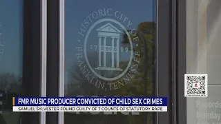 Former TN music producer convicted of child sex crimes