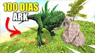 ¡SOBREVIVO 100 DIAS en una ISLA DESIERTA en ARK Surivival Evolved en HARDCORE! #9