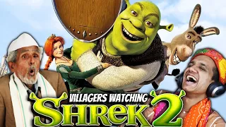 Fairytale SHOCK! Villagers React to Shrek 2 Movie! React 2.0