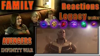 AVENGERS 3: Infinity War | LEGACY trailer | FAMILY Reactions