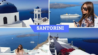 SANTORINI GREECE HOLIDAY SUMMER 2016