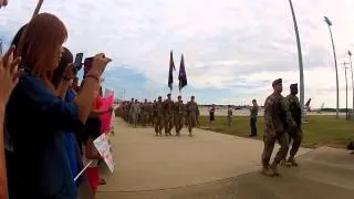 Devil Brigade colors return to Fort Bragg with brigade commander