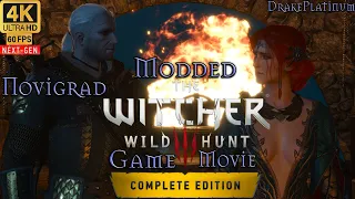 The Witcher 3: Wild Hunt - Novigrad - All Cutscenes (Game Movie) 4K Ultra 60 fps