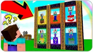 NOOB FOUND PORTALS TO *NEW* DIMENSION IN MINECRAFT!