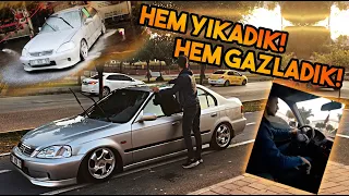 HEM YIKADIK HEM GAZLADIK! | HONDA CIVIC | ENESCMRT