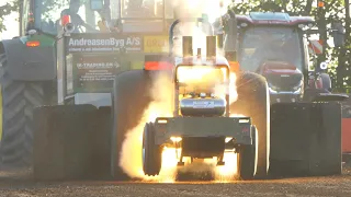 Super Stock Tractor Pulling at 5. DM Edition at Hobro Powerpull 2023